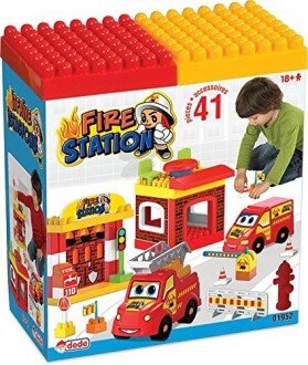 Dede Eğitici itfaiye İstasyonu 41 Parça Lego ve Yapı Oyuncakları kullananlar yorumlar